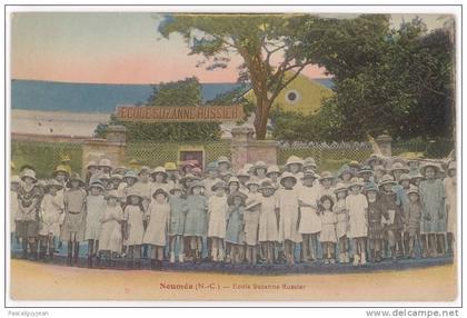 CPA NOUVELLE CALEDONIE - NOUMEA - ECOLE SUZANNE RUSSIER