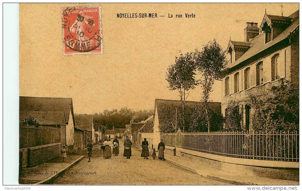 Noyelles sur mer : rue verte