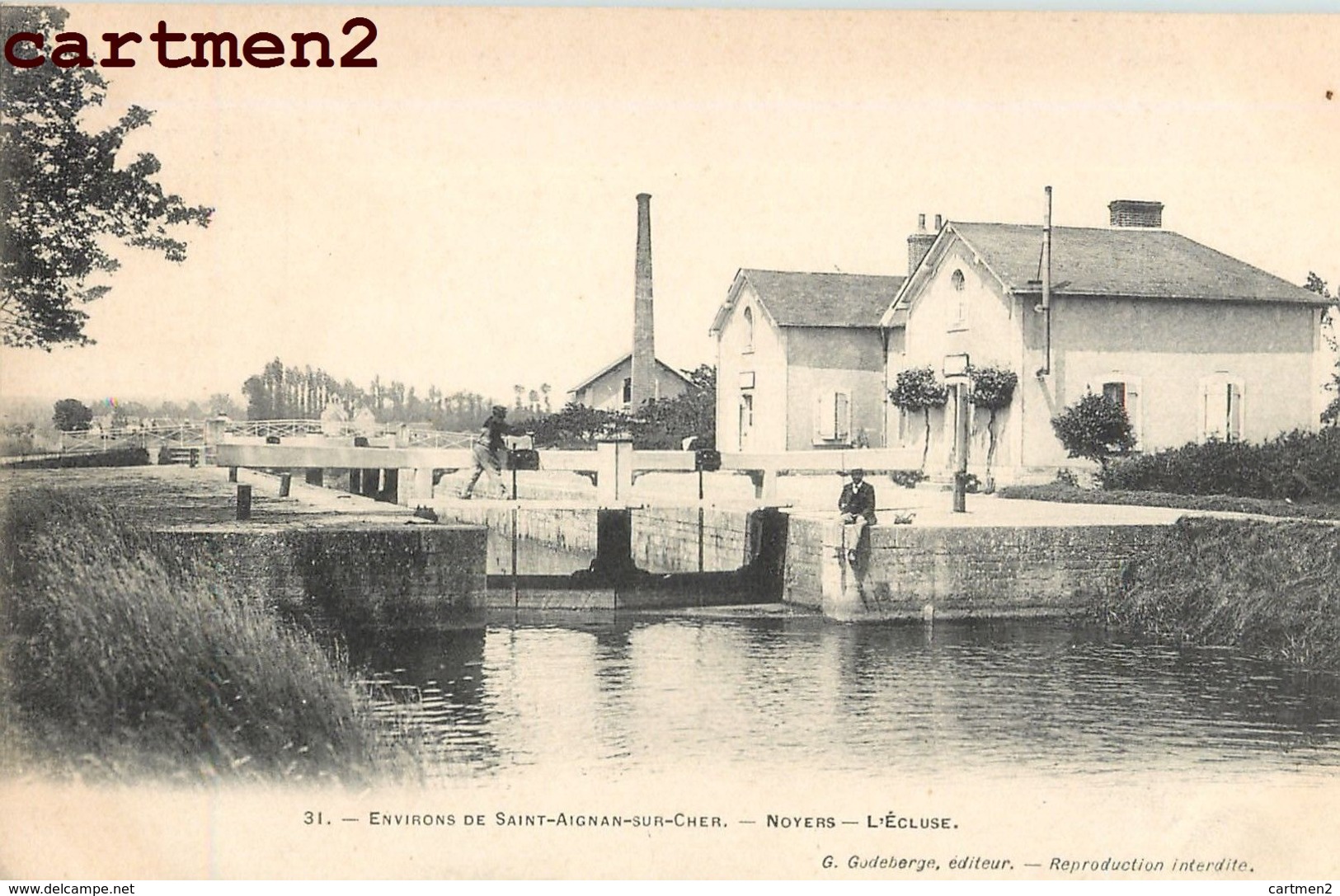 NOYERS ENVIRONS DE SAINT AIGNAN SUR CHER ECLUSE 41