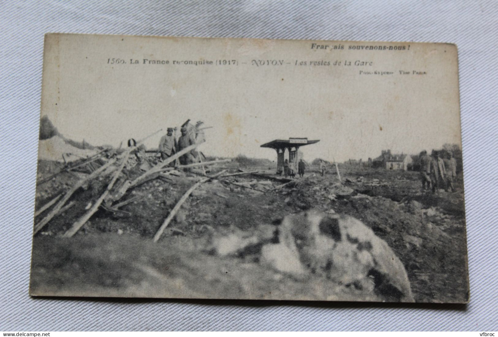 Noyon, les restes de la gare, Oise 60