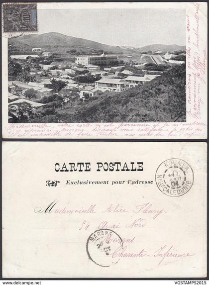 Nouvelle-Calédonie 1904 - CP " Vallée du génie " (5G) DC1154