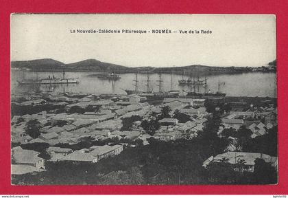 !!! CPA NEUVE, VUE DE LA RADE, NOUMÉA, NOUVELLE-CALÉDONIE