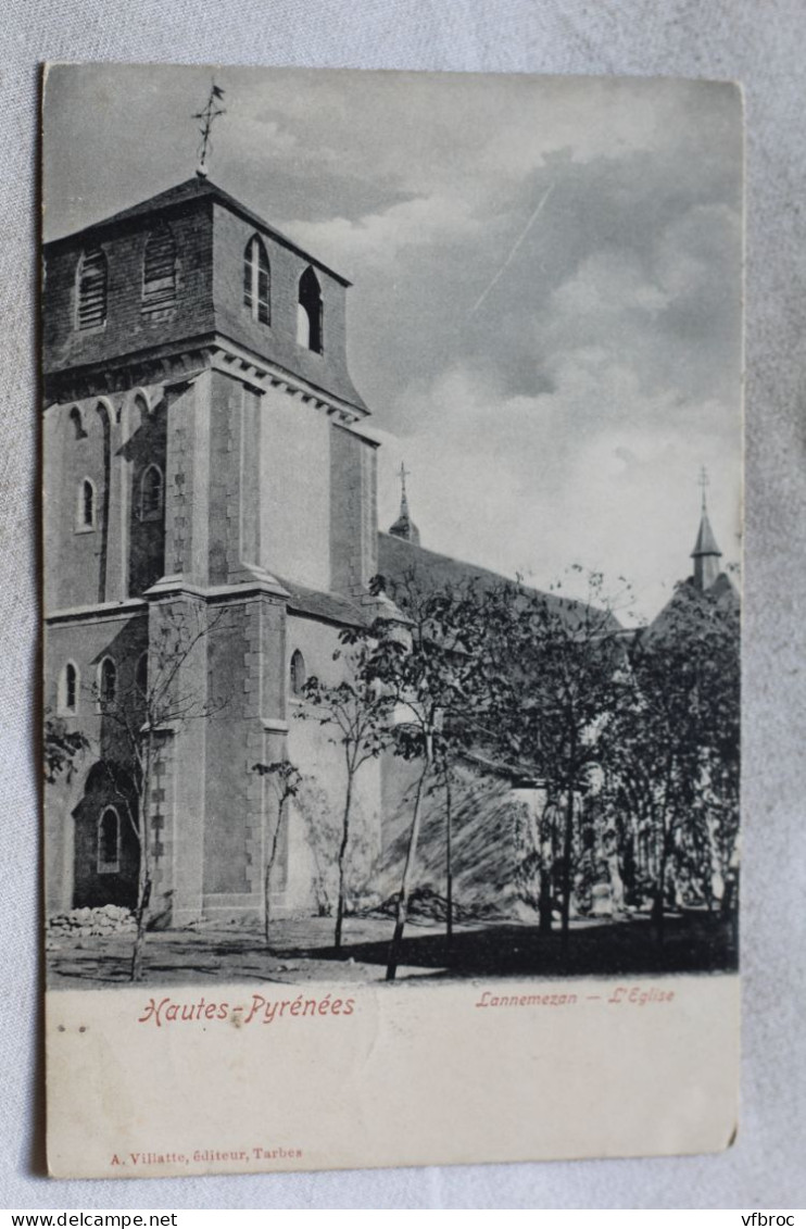 O115, Lannemezan, l'église, Hautes Pyrénées 65