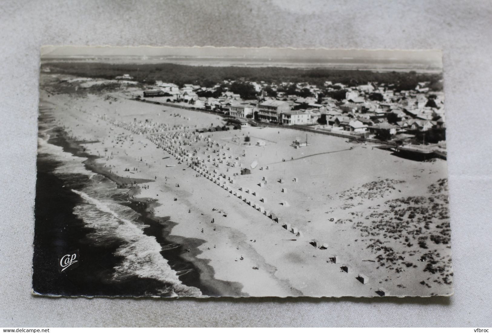 O209, Cpsm 1961, Soulac sur mer, vue aérienne, Gironde 33