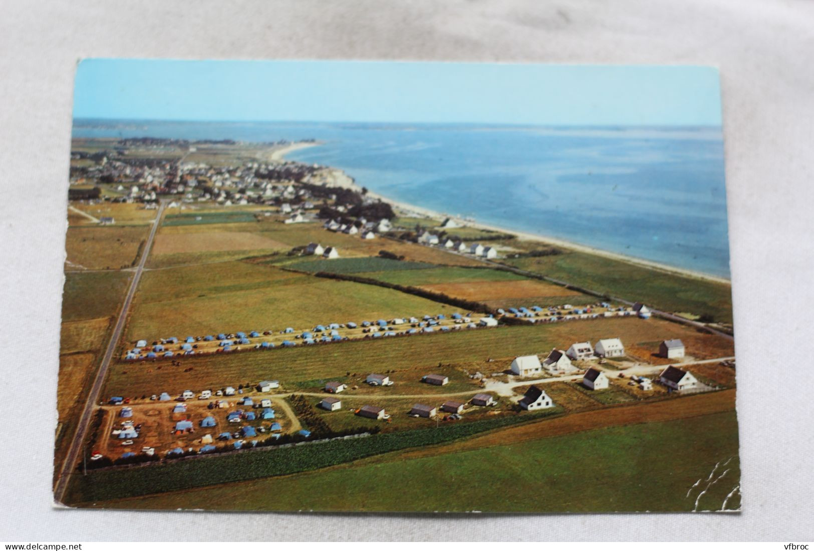 O293, Cpm 1971, Damgan, les campings, Morbihan 56