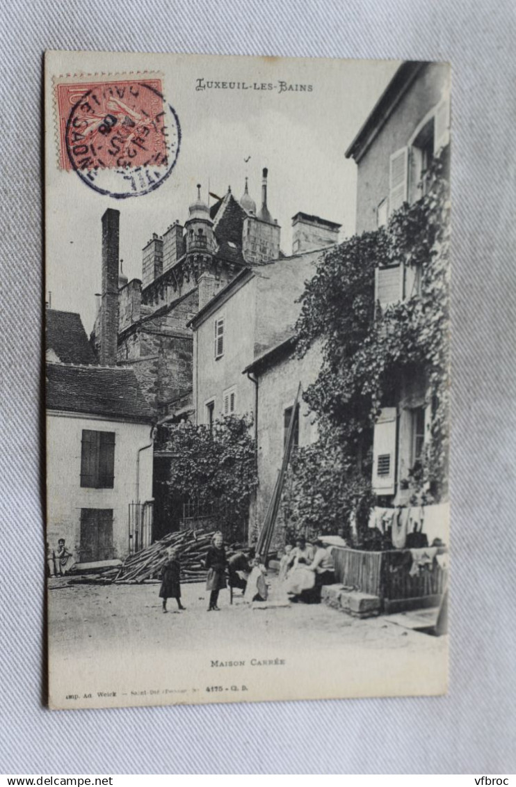 O672, Luxeuil les Bains, maison carrée, Haute Saône 70