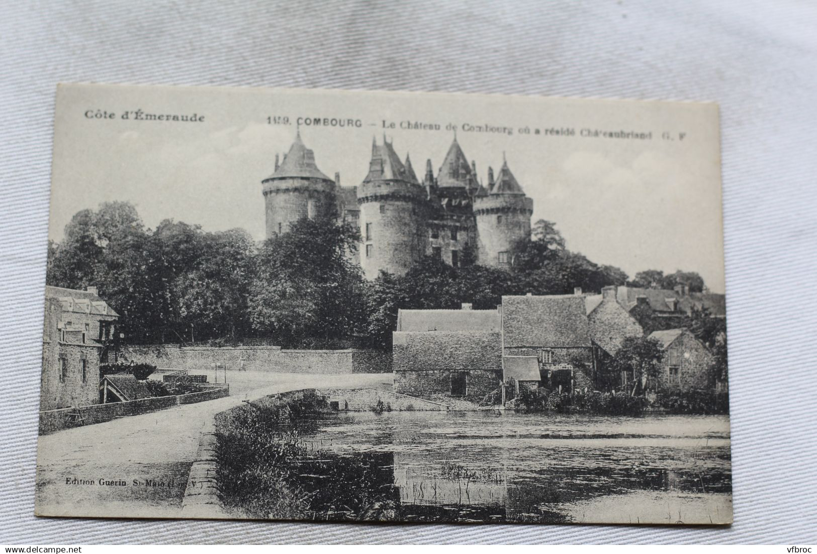 O732, Cpa 1931, Combourg, le château de Combourg, Ille et Vilaine 35