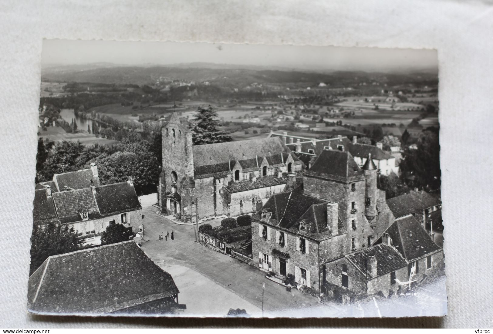 O85, Cpm, Domme, l'église, Dordogne 24