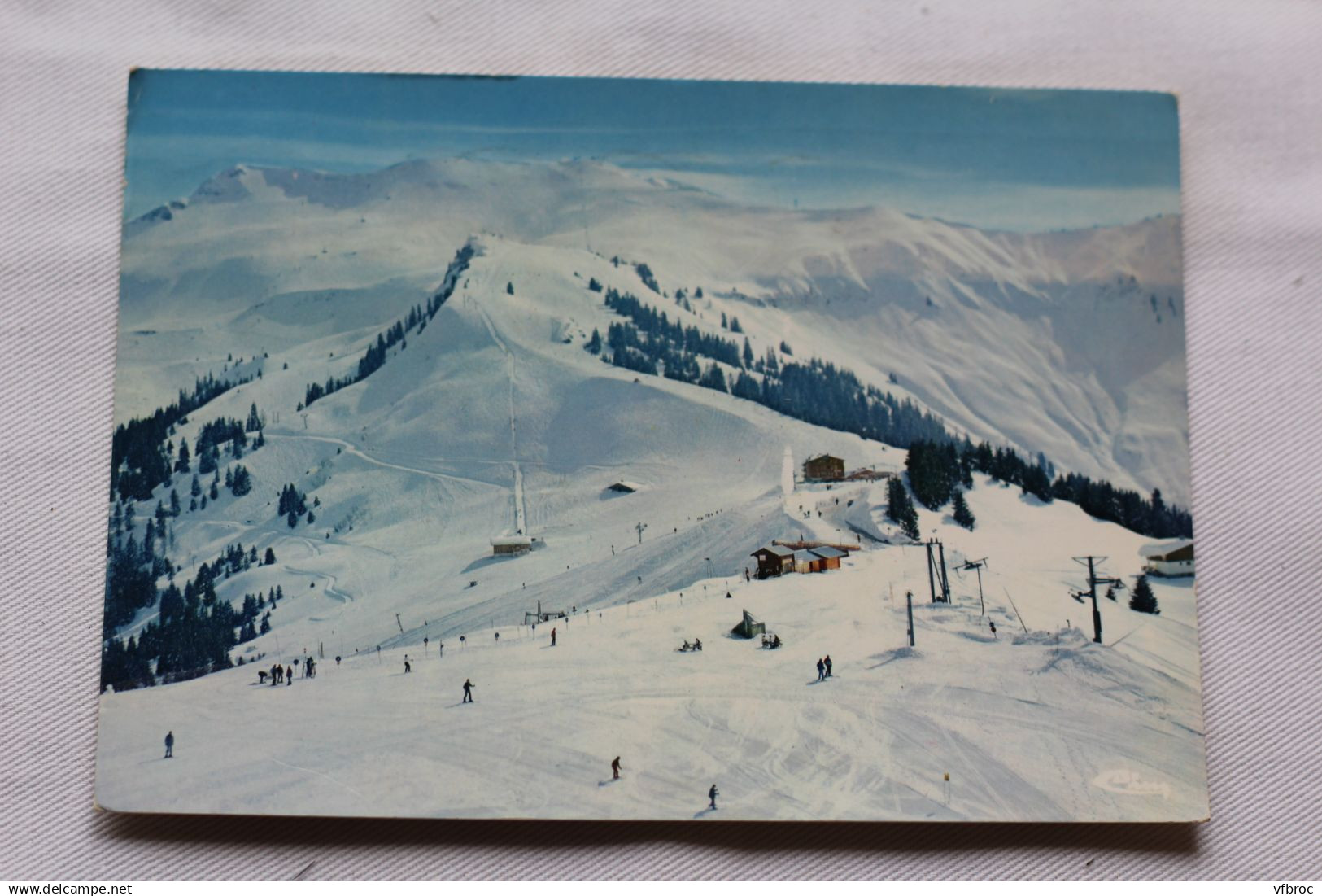 O972, Cpm 1984, Samoëns, vue aérienne, Haute Savoie 74