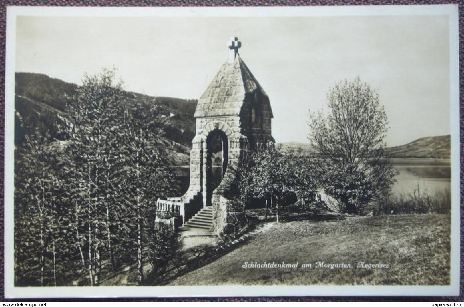 Oberägeri (ZG) - Schlachtdenkmal am Morgarten