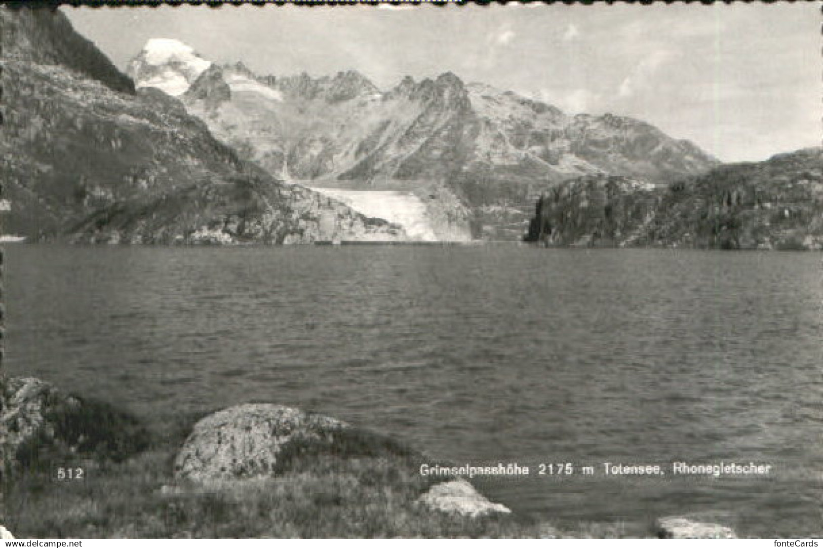 Obergoms Totensee Rhonegletscher Grimselpasshoehe x 1953