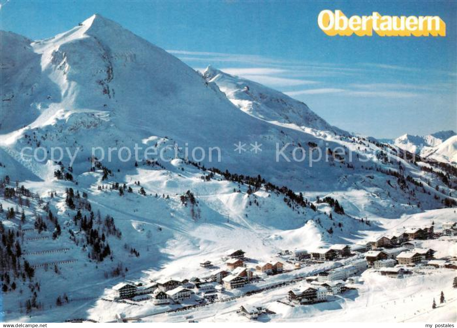 Obertauern AT Fliegeraufnahme