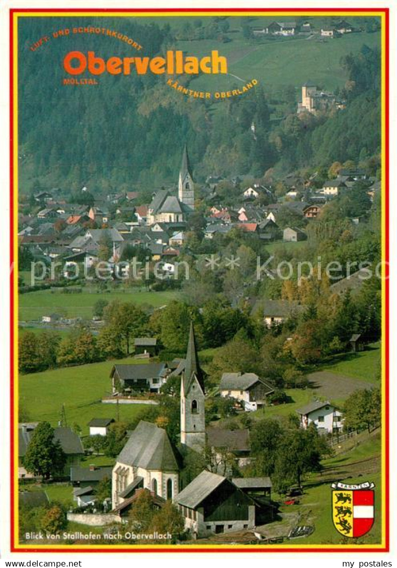 Obervellach Kaernten Blick von Stallhofen