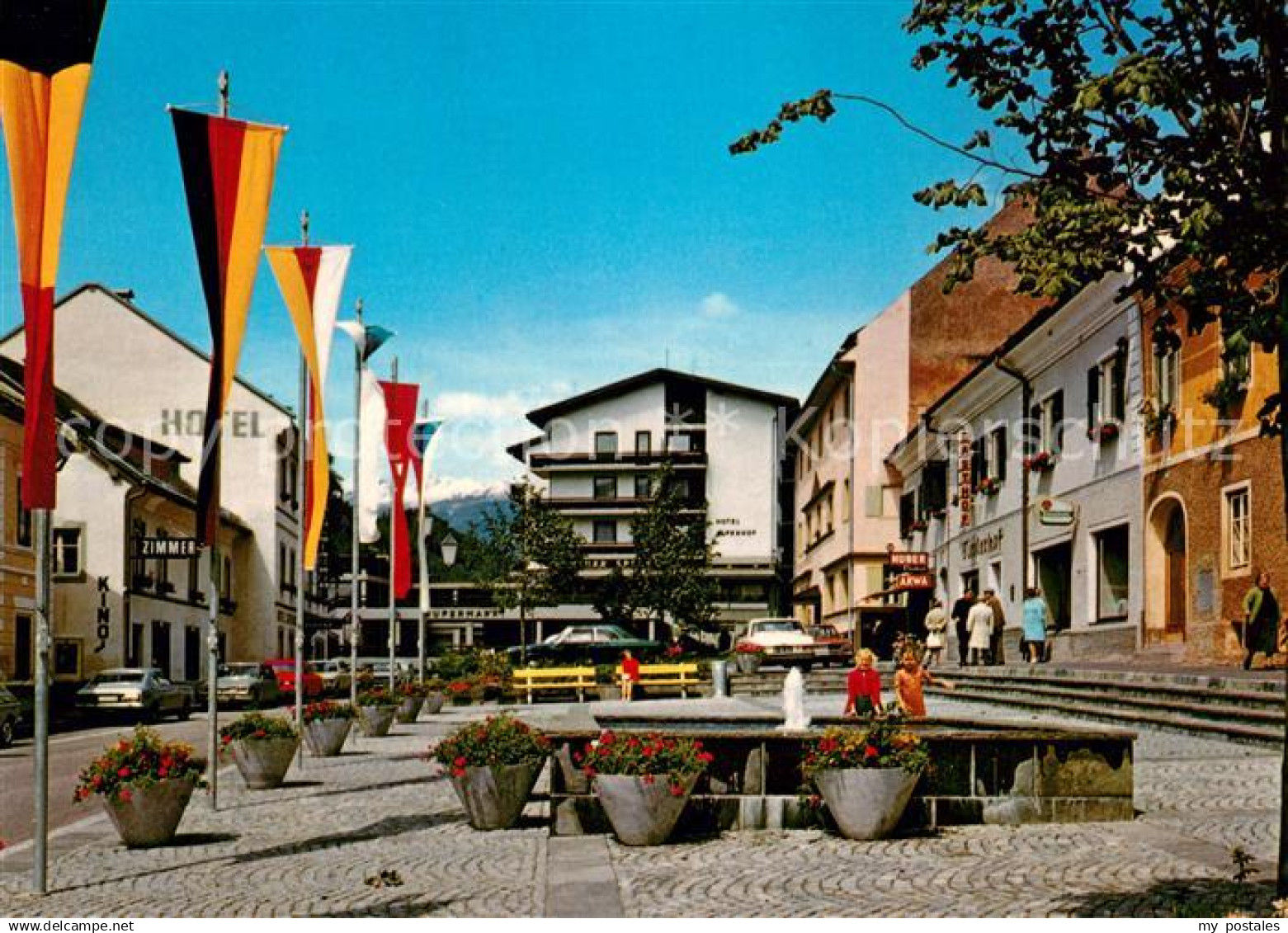 Obervellach Kaernten Hauptplatz Hotel