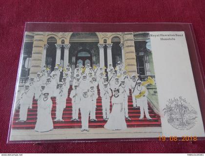 CPA - Hawaï - Honolulu - Royal Hawaiian Band