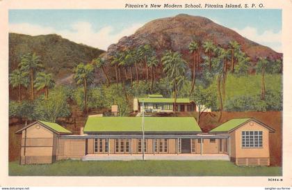 CPA OCEANIE / PITCAIRN'S NEW MODERN SCHOOL / PITCAIRN ISLAND