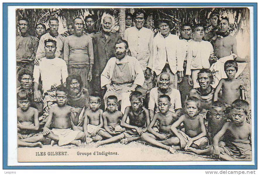 OCEANIE --  KIRIBATI --  Iles Gilbert --  Groupe d'indigéne