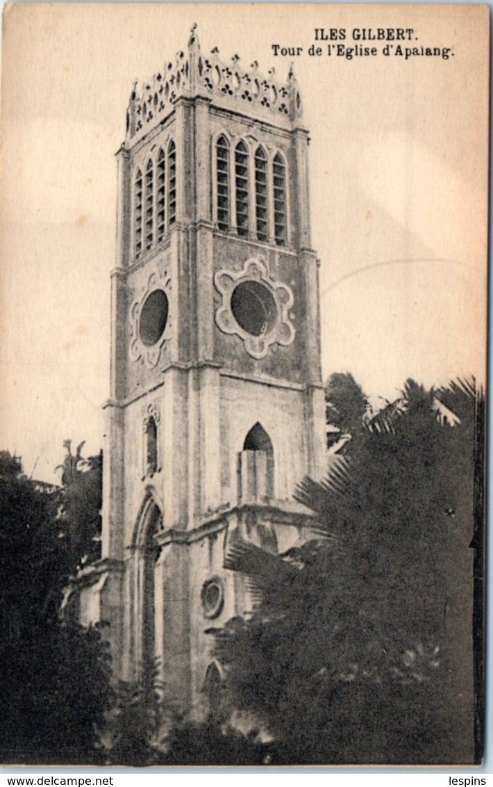 OCEANIE -- KIRIBATI --  Iles gilbert - Tour de l'Eglise d'Apaiang