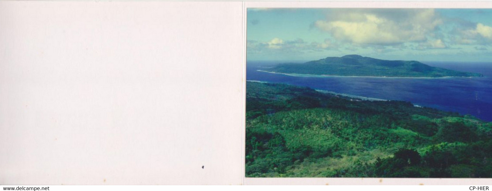 OCEANIE - WALLIS ET FUTUNA - VUE SUR ILE ALOFI  DEPUIS LES HAUTEURS DE FUTUNA