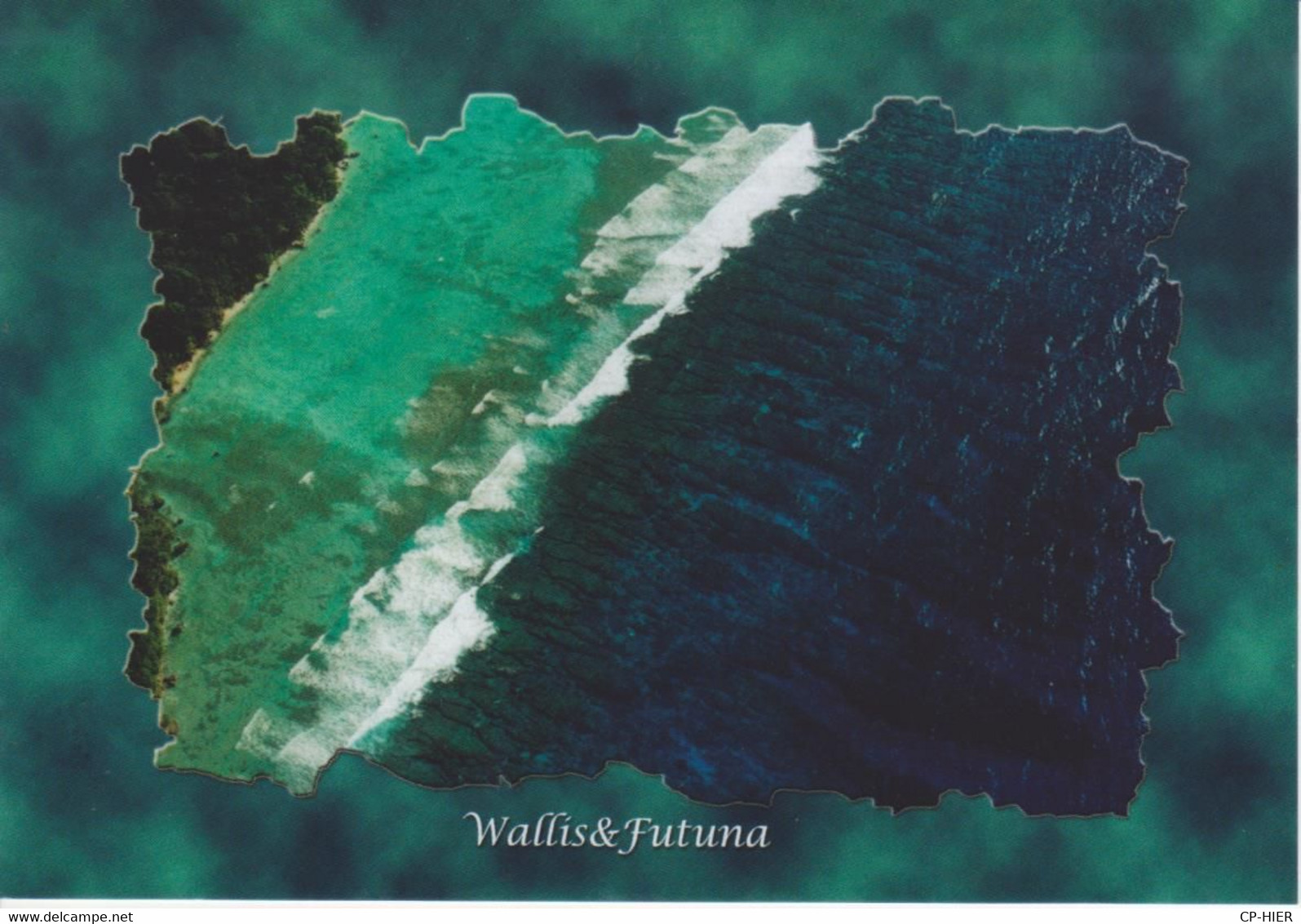 OCEANIE - WALLIS ET FUTUNA -  WALLIS - VUE SUR ALOFI