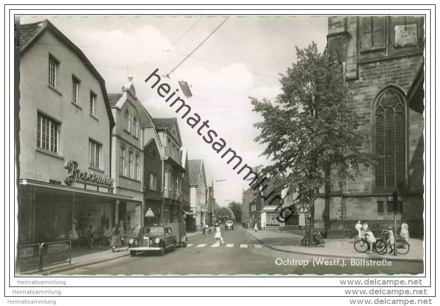 Ochtrup - Bültstrasse - Fotokarte