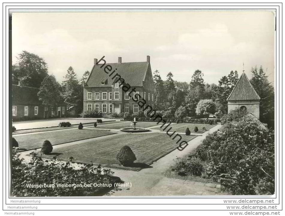 Ochtrup - Wasserburg Welbergen - Fotokarte