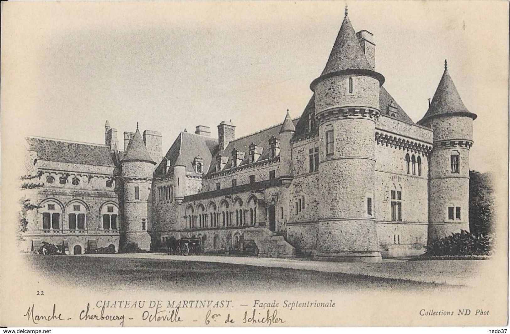 Octeville - Château de Martinvast