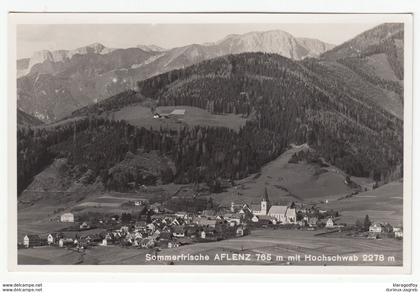 Aflenz old (photo)postcard 1938 unused b170801