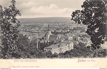 BADEN bei Wien (NÖ) Blick vol Calvarienberg - Verlag Stengel & Co. 4865