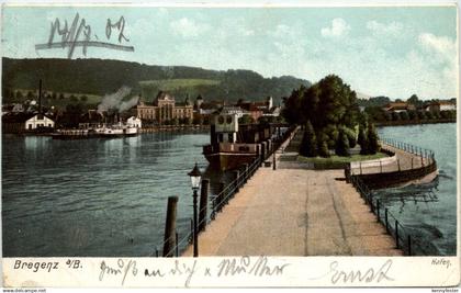 Bregenz/Vorarlberg, div.Orte und Umgebung - Bregenz, Hafen