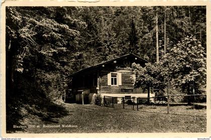 Bregenzerwaldorte/Vorarlberg - Riezlern - Restaurant Waldhaus