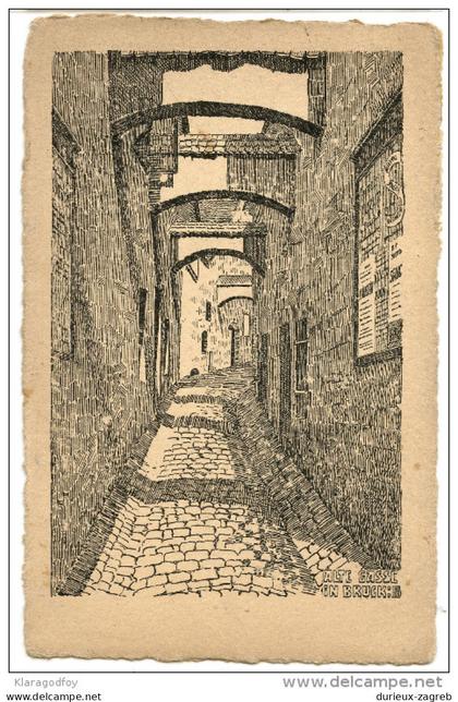 Bruck an der Mur old postcard travelled 1918 bb