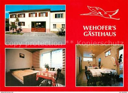 73219043 Rust Burgenland Pension Wehofer Fremdenzimmer Gastraum Rust Burgenland