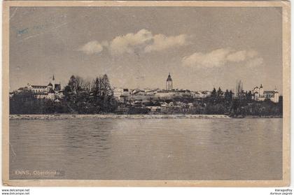 Enns old postcard travelled 1944 b170720