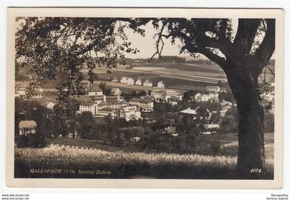 Gallspach, Institut Zeileis old postcard travelled 1956 Gallspach Special Pmk b170830