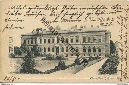 Graz - Chemisches Institut gel. 1905