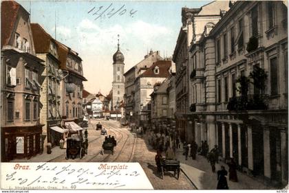 Graz/Steiermark - Graz, Murplatz