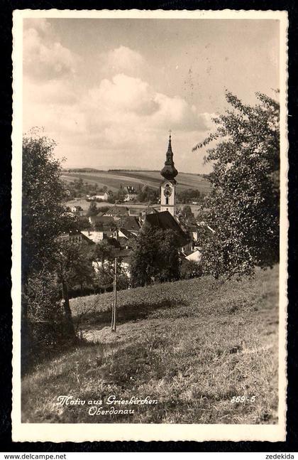 B7584 - Grieskirchen - Feldpost Stempel 417. Division - Josef Pichler