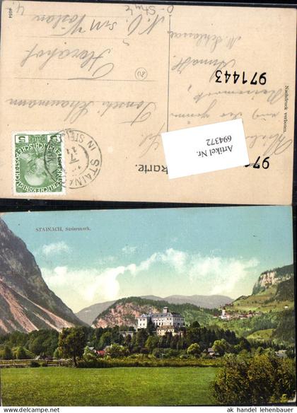 694372 Stainach Partie 1911 Schloss