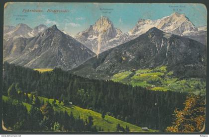 HINTERSTODER vintage postcard Austria