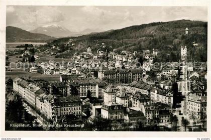 73137069 Klagenfurt Woerthersee Panorama Blick gegen das Kreuzbergl Klagenfurt W