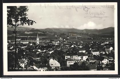 AK St. Veit an der Glan, Gesamtansicht mit Kirche