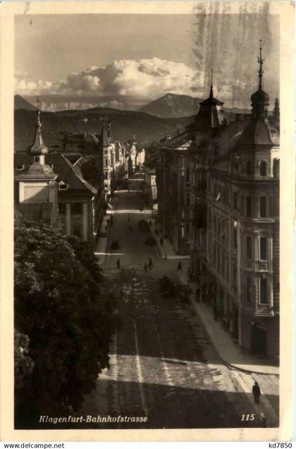 Klagenfurt, Bahnhofstrasse