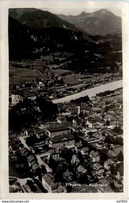 Kufstein/Tirol - Kufstein, Fliegeraufnahme