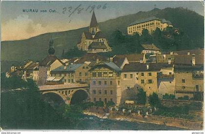 19963 - VINTAGE POSTCARD Ansichtskarten - AUSTRIA - MURAU 1906