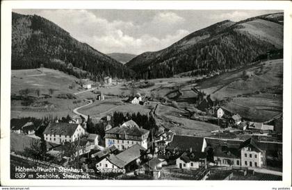 61133623 Semmering Niederoesterreich Hoehenluftkurort Steinhaus / Semmering-Kuro