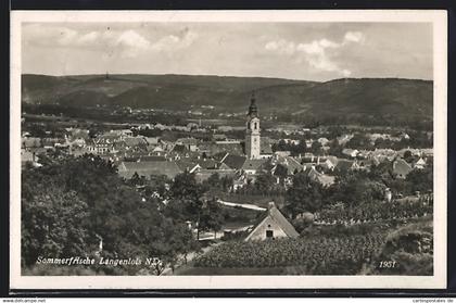 AK Langenlois /N. D., Teilansicht von oben