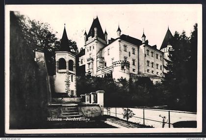 AK Maissau /Niederdonau, Blick zum Schloss