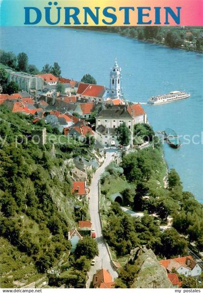 Duernstein Wachau Fliegeraufnahme