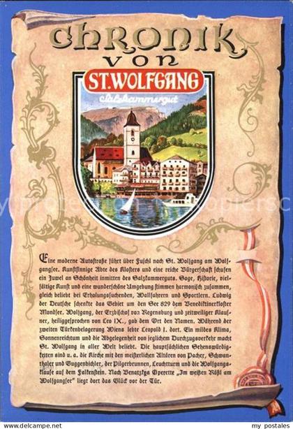 71963035 St Wolfgang Wolfgangsee Chronik St. Wolfgang